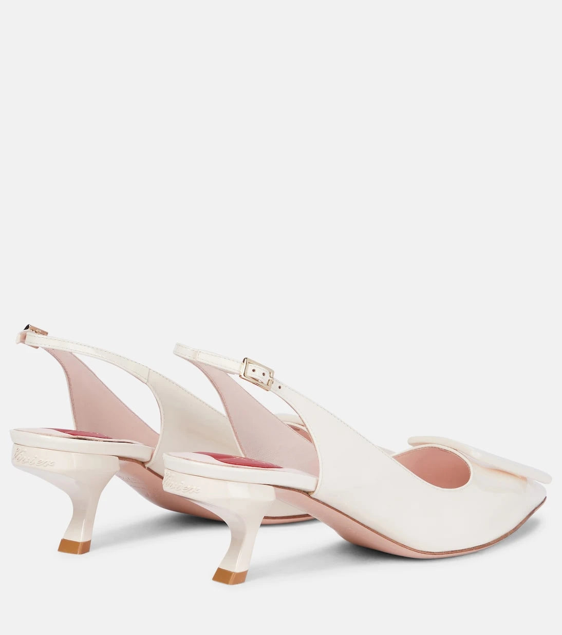 Roger Vivier - Virgule askılı deri topuklu ayakkabı
