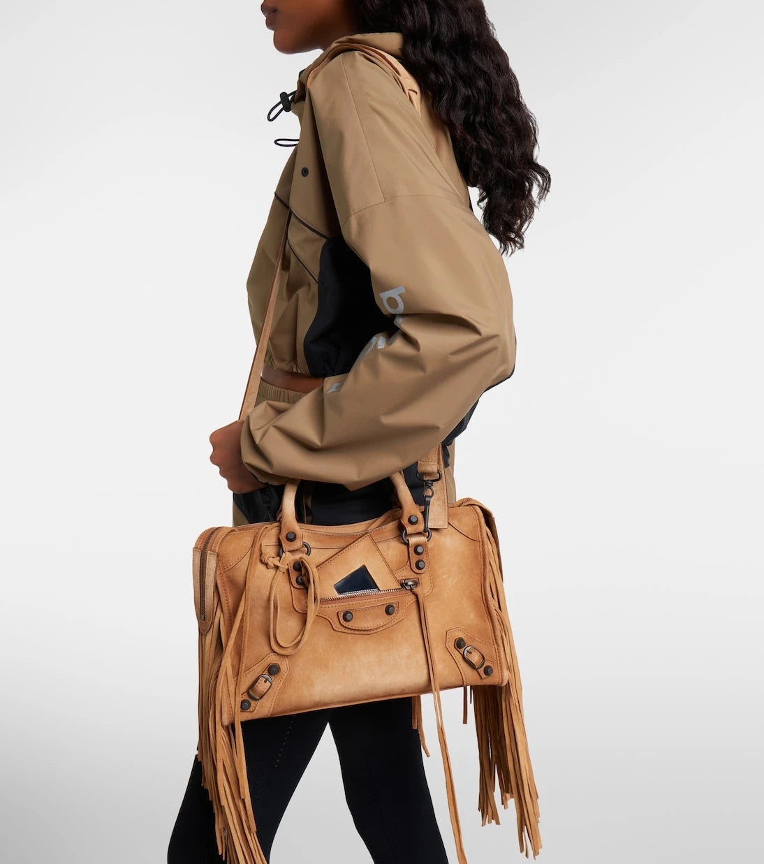 Balenciaga - Le City Small leather top-handle bag