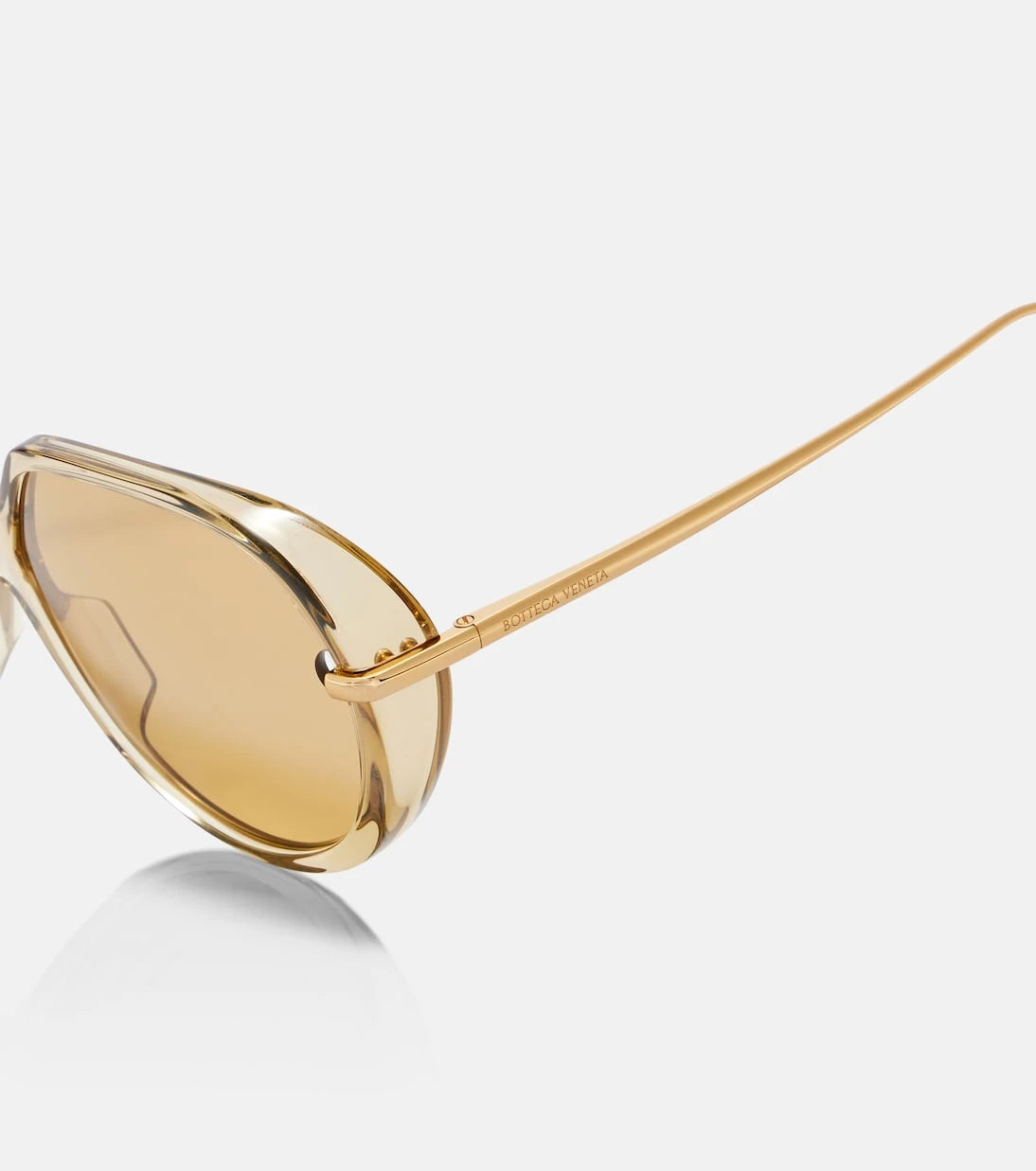 Bottega Veneta - Drop oversized sunglasses