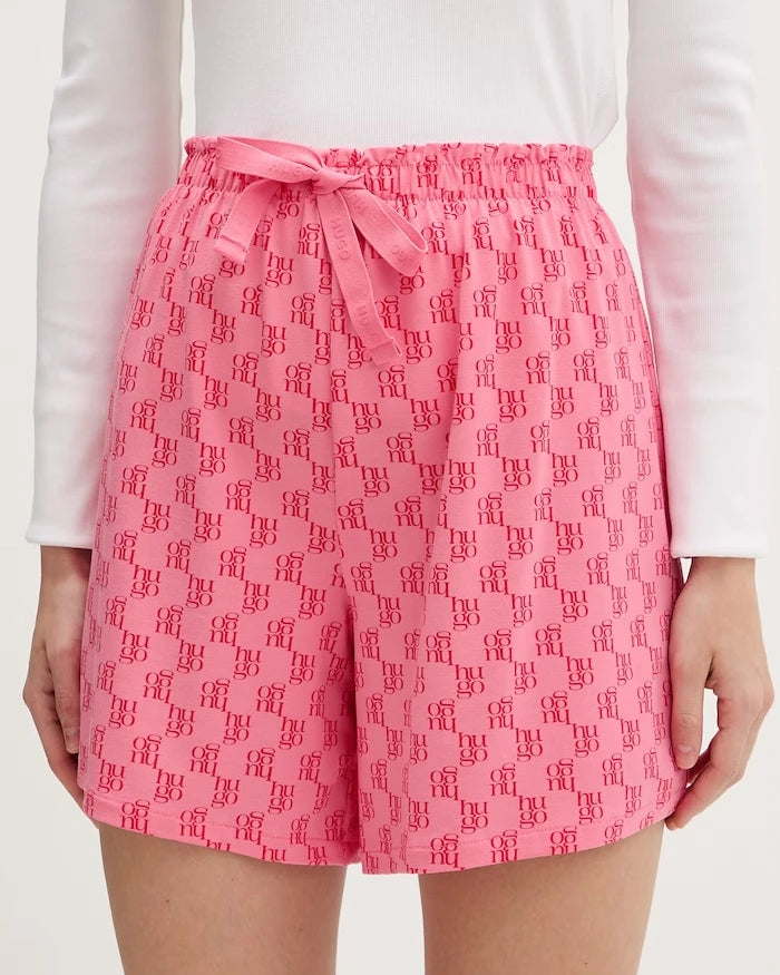 HUGO kadın modal kısa pijama şortu CASUAL SHORTS
