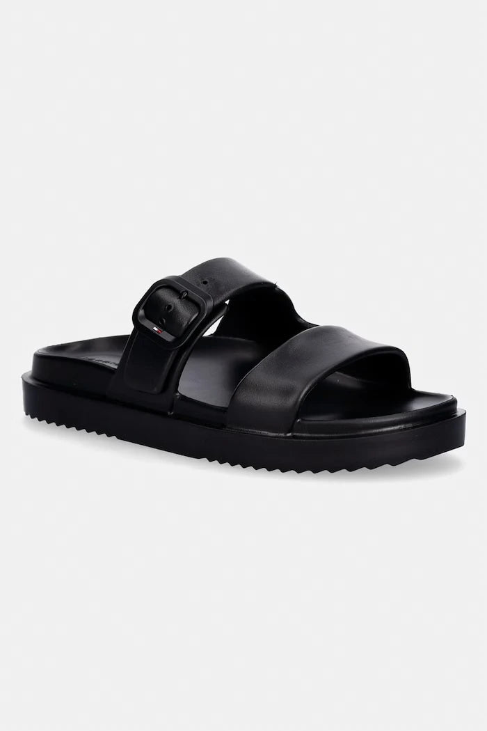 Tommy Hilfiger Kadın Terlik TH LIGHT DOUBLE STRAP SANDAL
