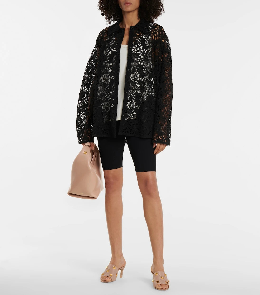 Valentino - Valentino stretch-knit biker shorts