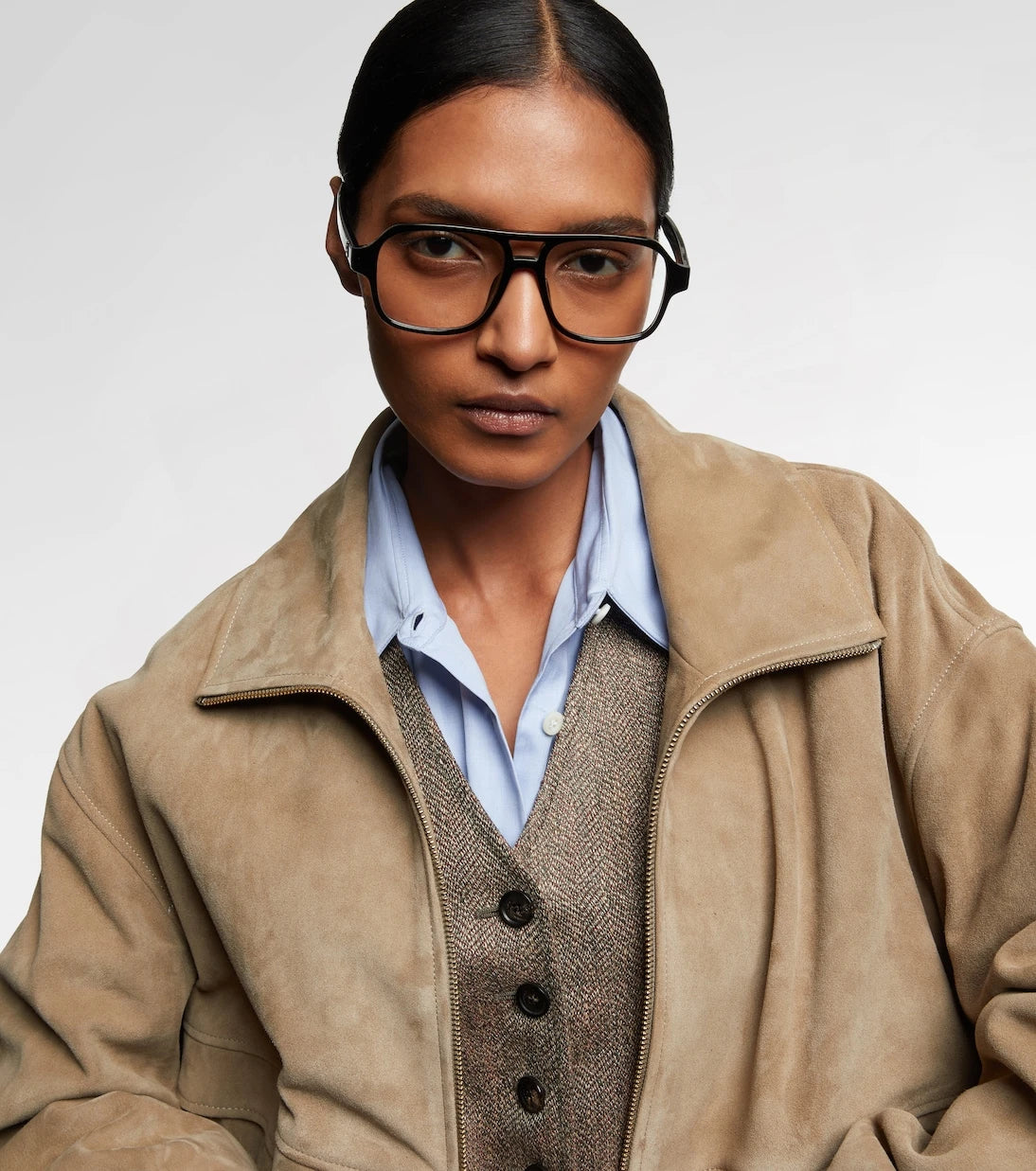 Fendi - FF Squared aviator glasses