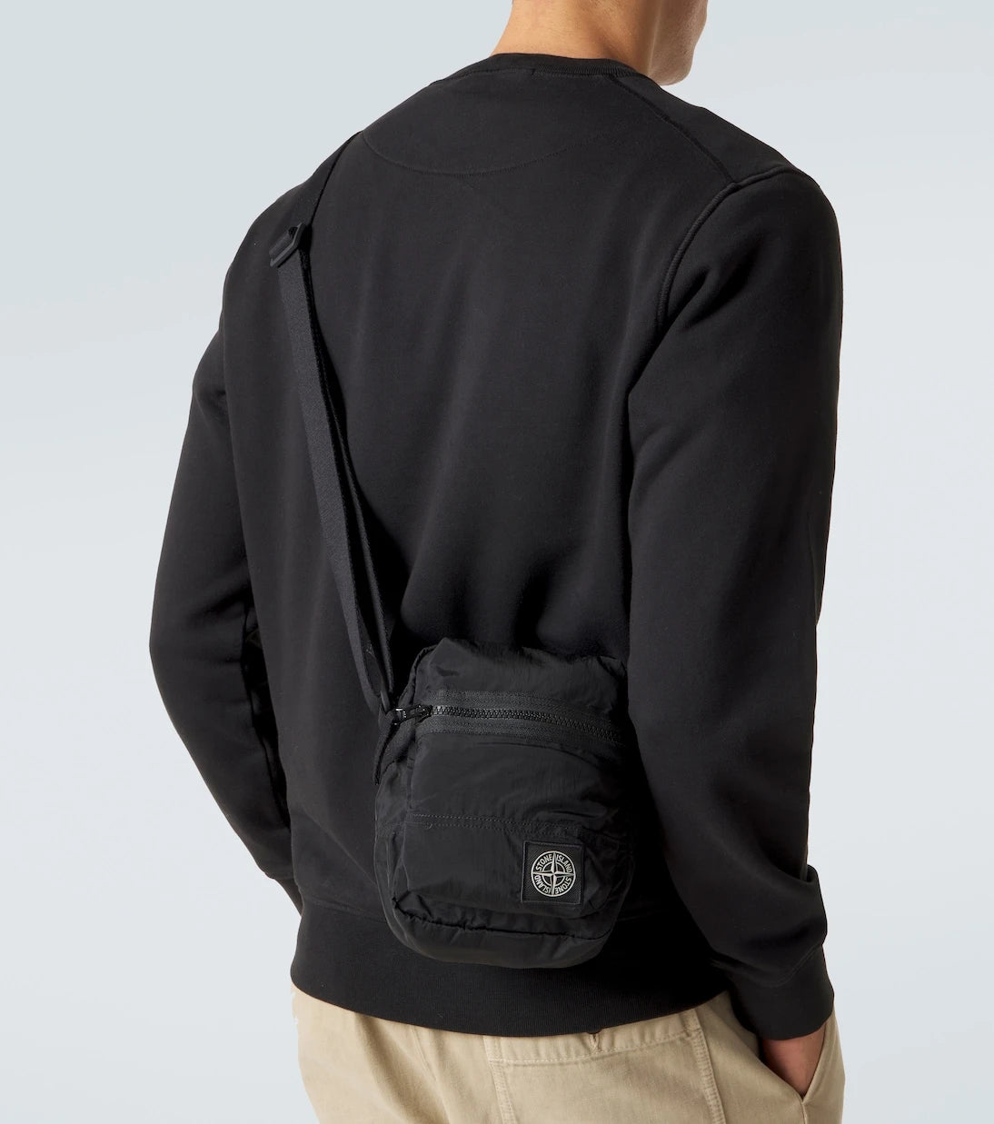 Stone Island - Compass poplin shoulder bag