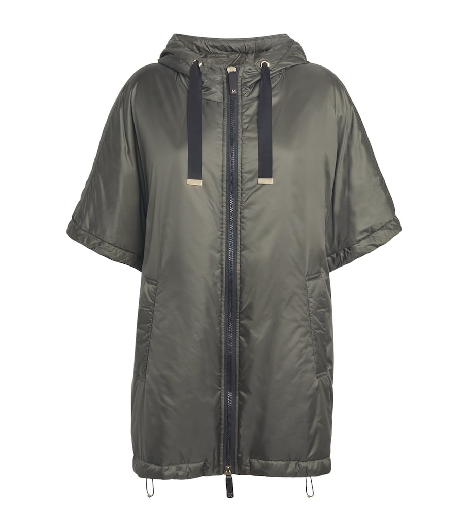 Max Mara Green The Cube Poncho