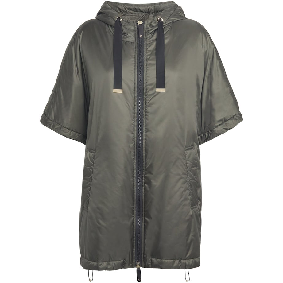 Max Mara Green The Cube Poncho