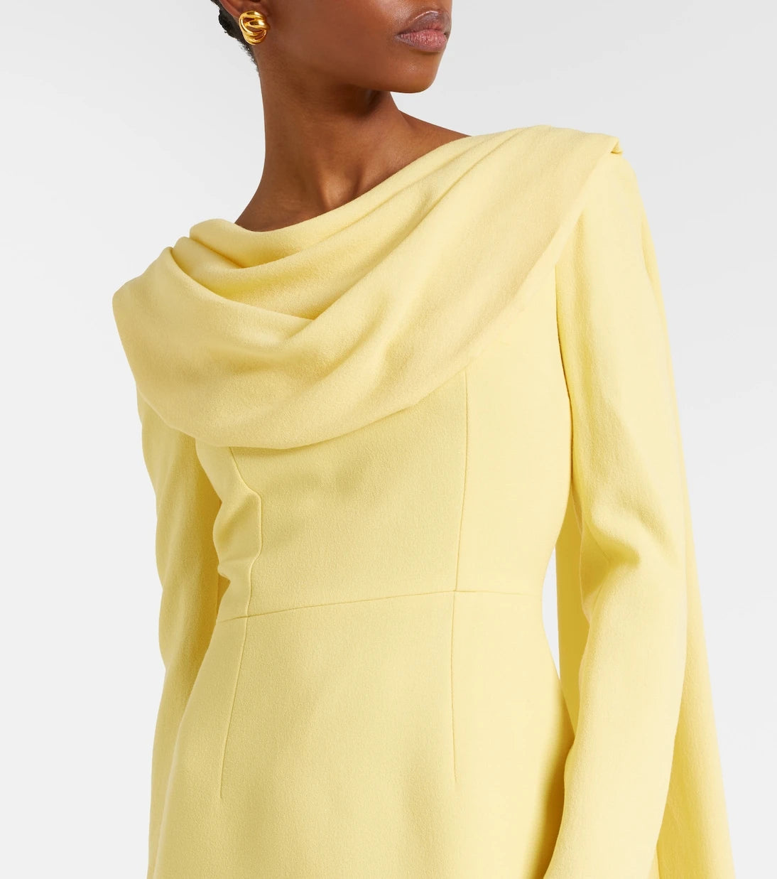 Emilia Wickstead - Zaira draped crêpe gown