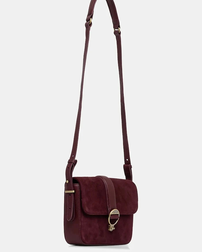 Barbour Rosa Süet Çanta