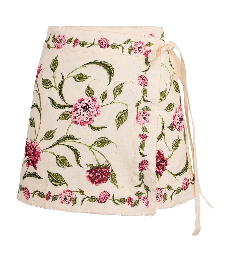 Multi Linen Luna Quebrada Mini Pareo