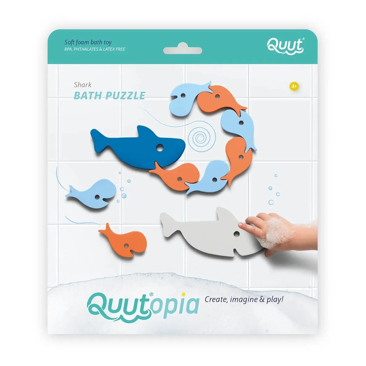Quut - Shark bath puzzle