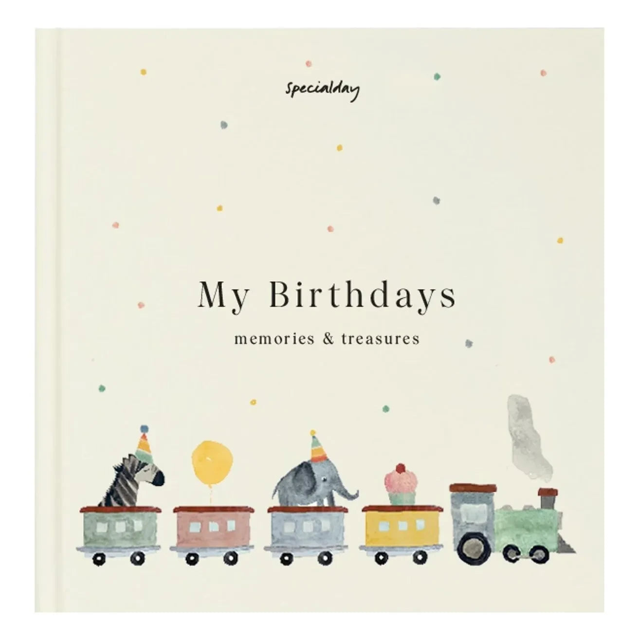 Specialday - My Birthdays memory book - EN | Ecru