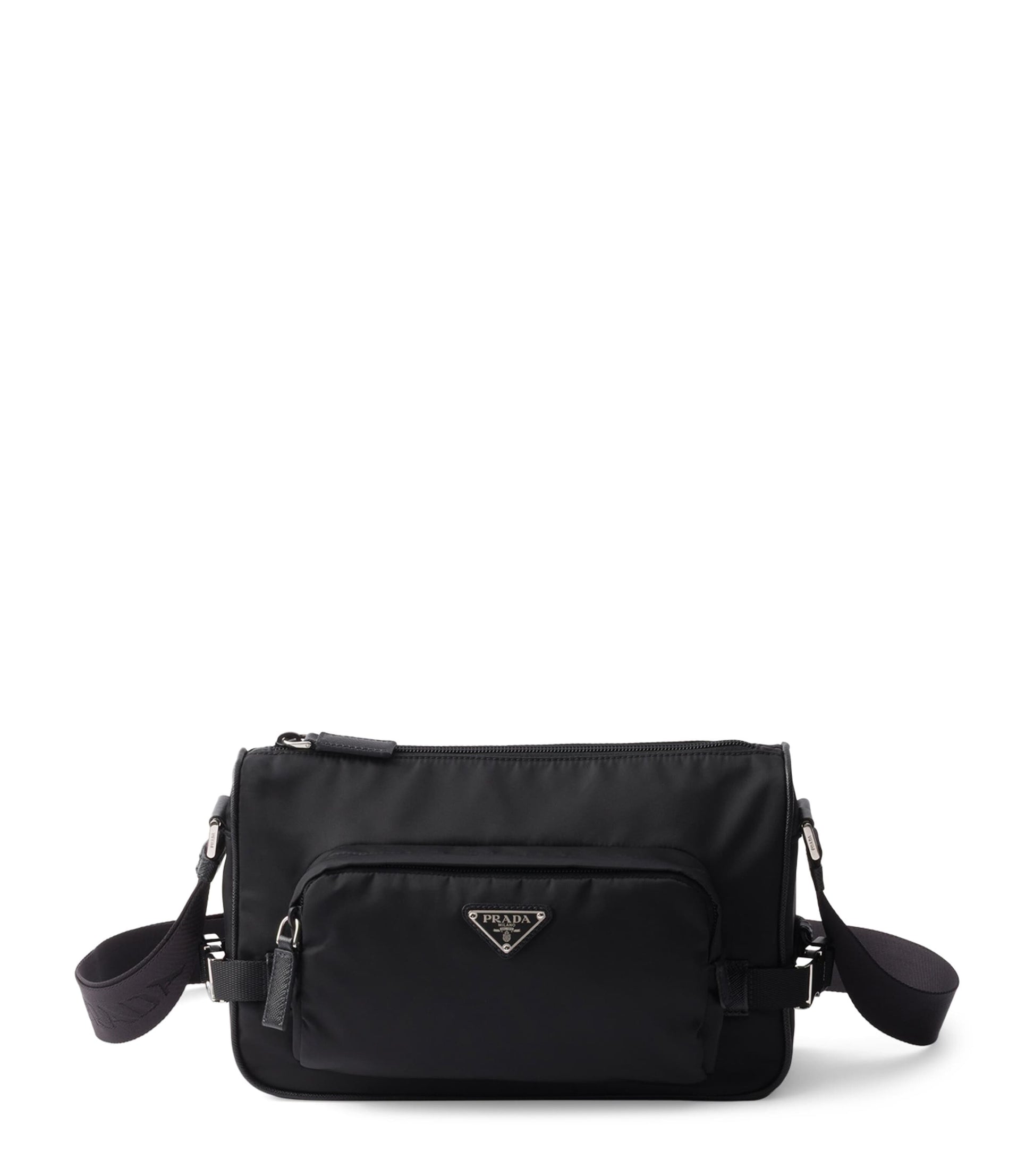 Prada Medium Re-Nylon and Leather Messenger Bag
