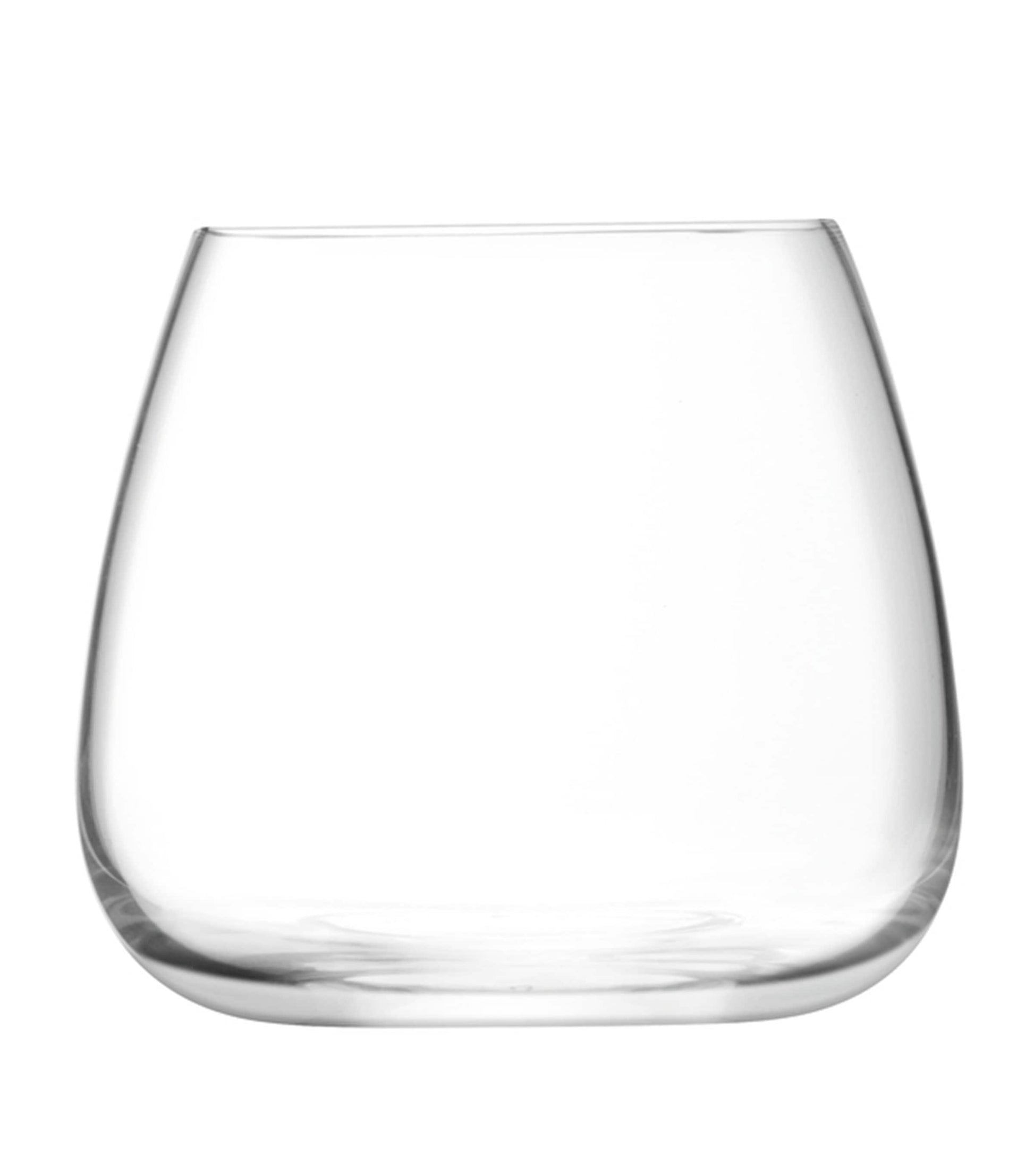 Set of 2 Wine Culture Stemless Wine Glasses (385ml)