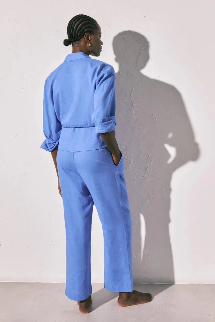 keten dokunuşlu plaj pantolonu women'secret