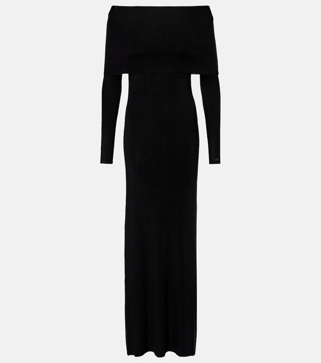 Balenciaga - Off-shoulder maxi dress