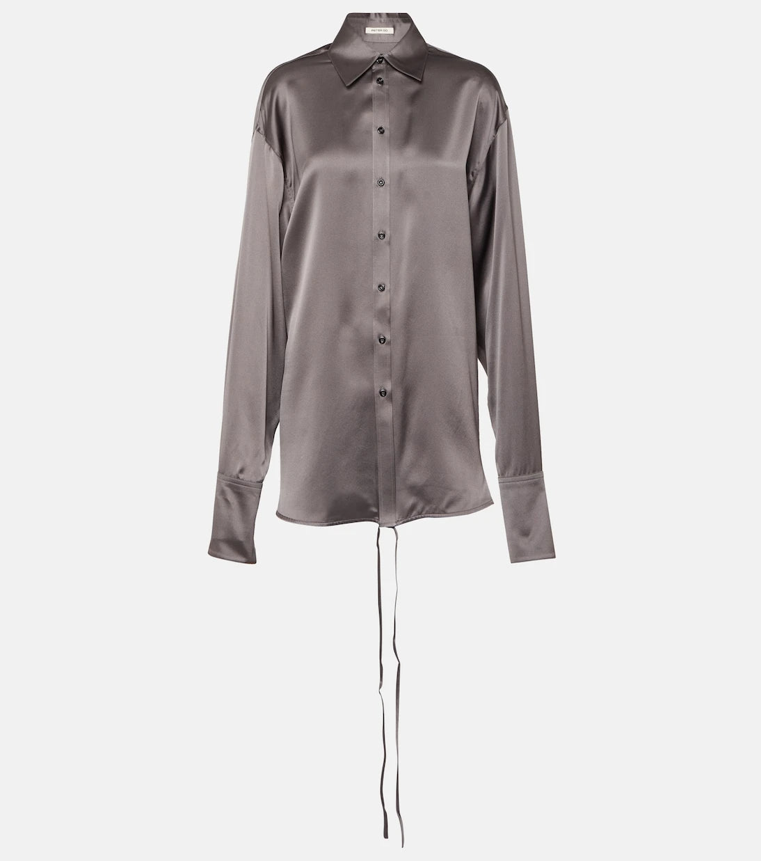 Peter Do - Satin wrap blouse