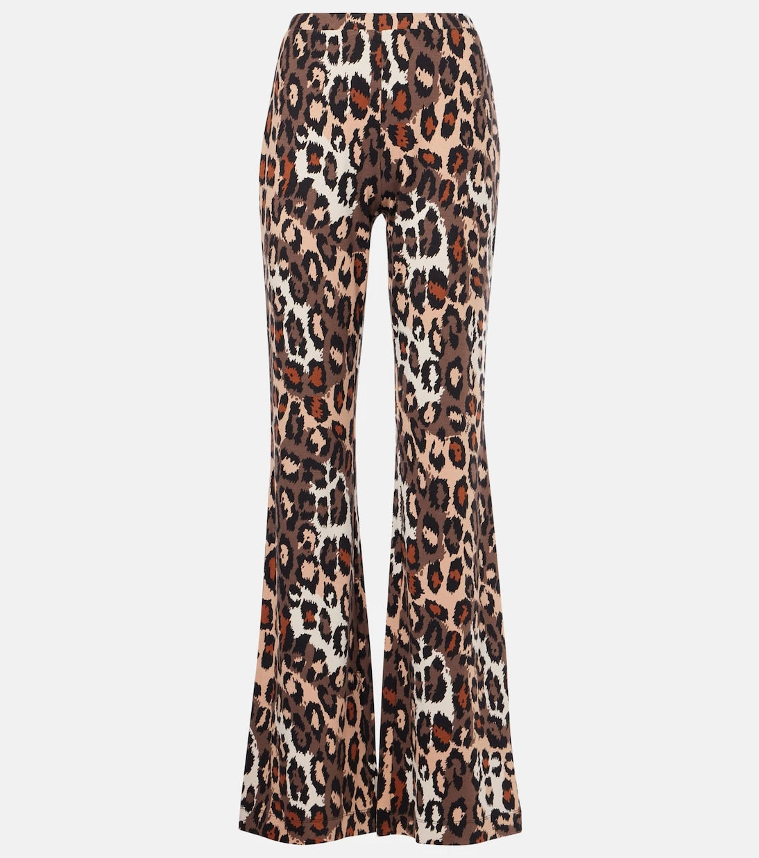 Diane von Furstenberg - Brooklyn leopard-print flared pants