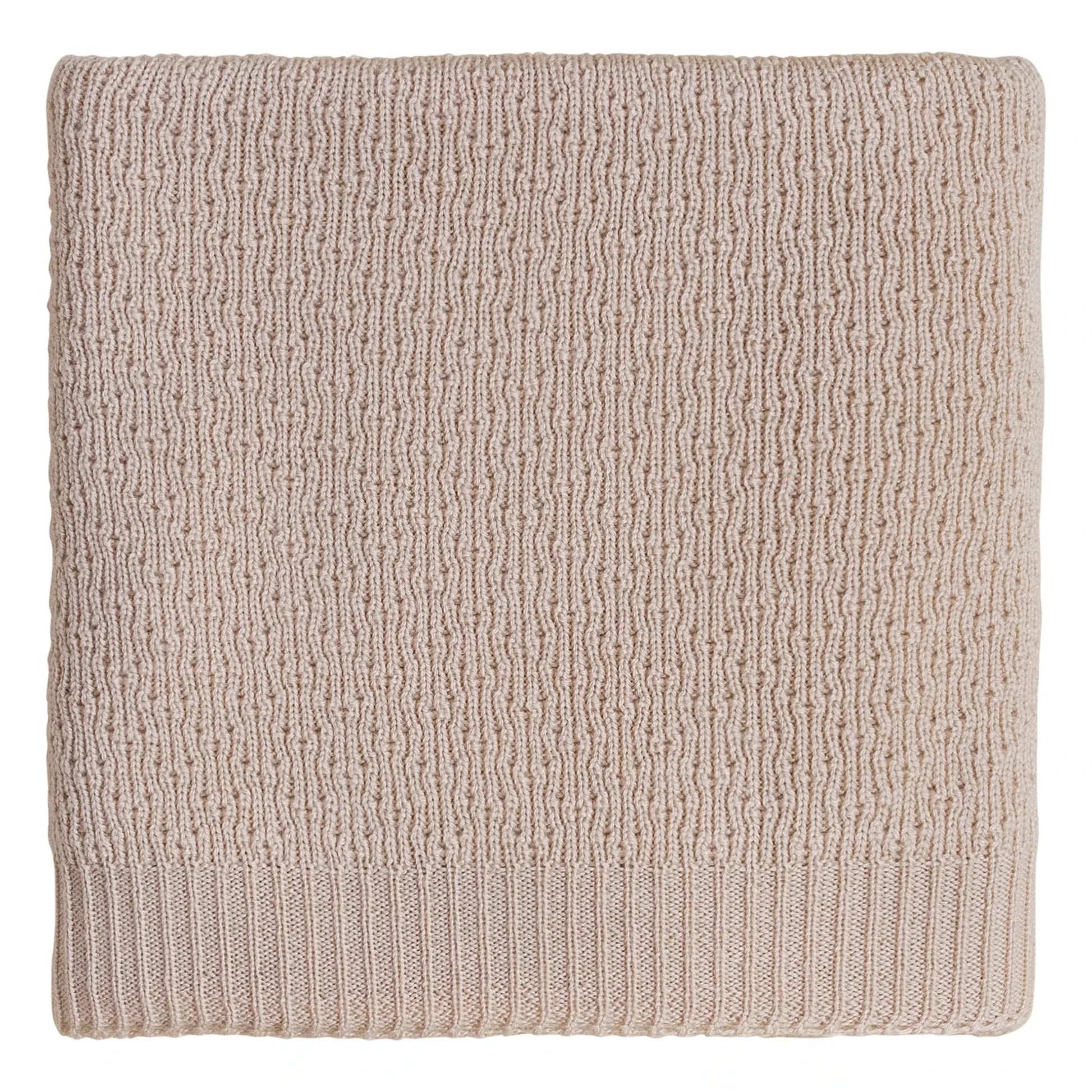 Hvid - Dora Merino Wool Blanket | Beige