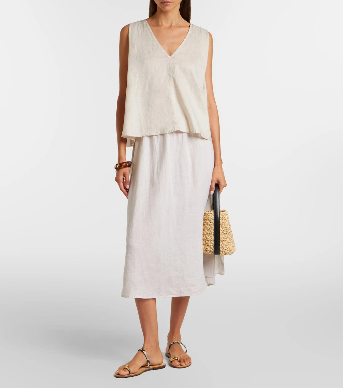 Velvet - Renna linen top