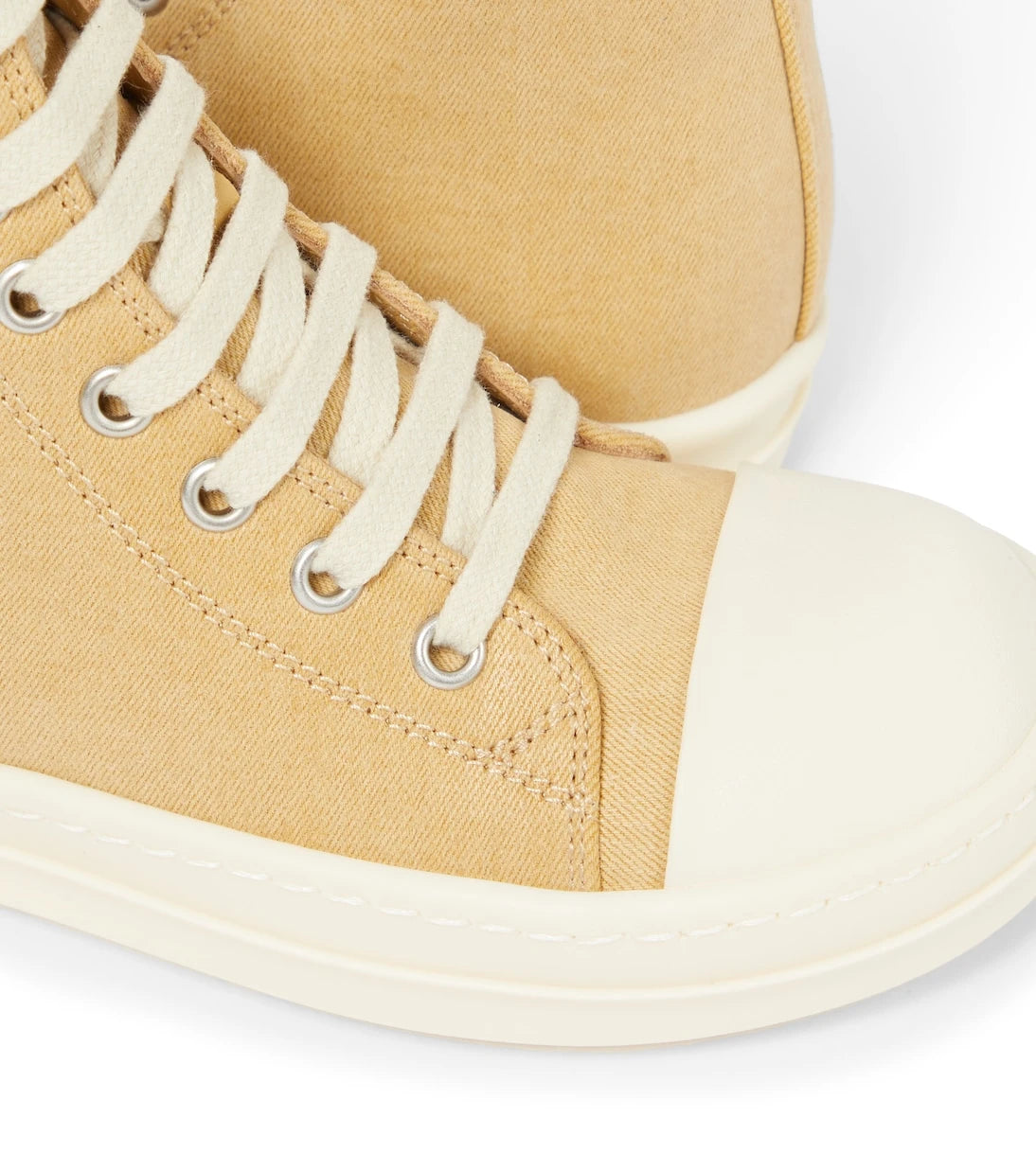 Rick Owens Kids - Denim high-top sneakers