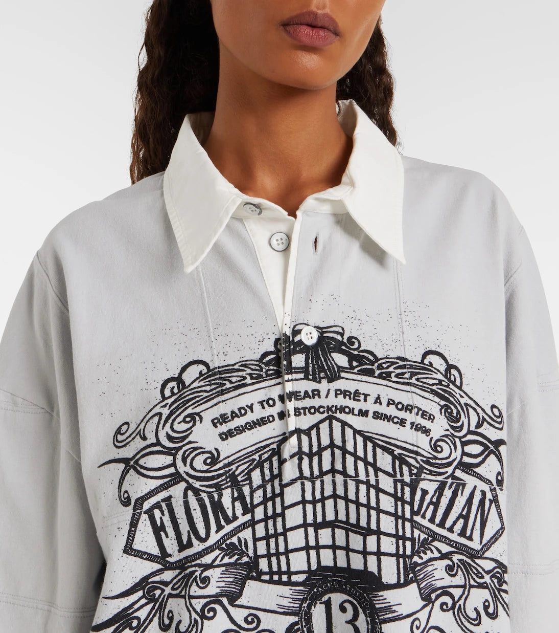 Acne Studios - Logo cotton sweatshirt