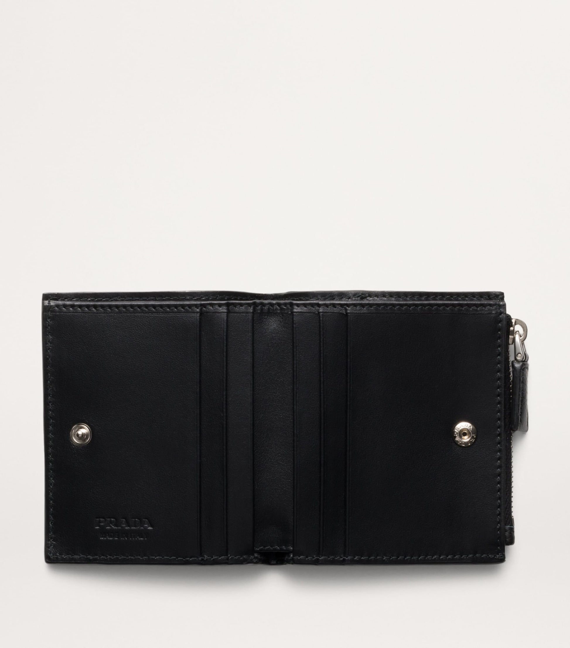 Prada Small Leather Zipped Wallet