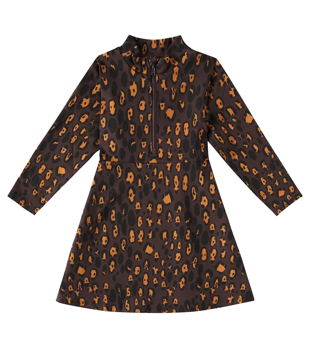 Mini Rodini - Leopard cotton-blend dress