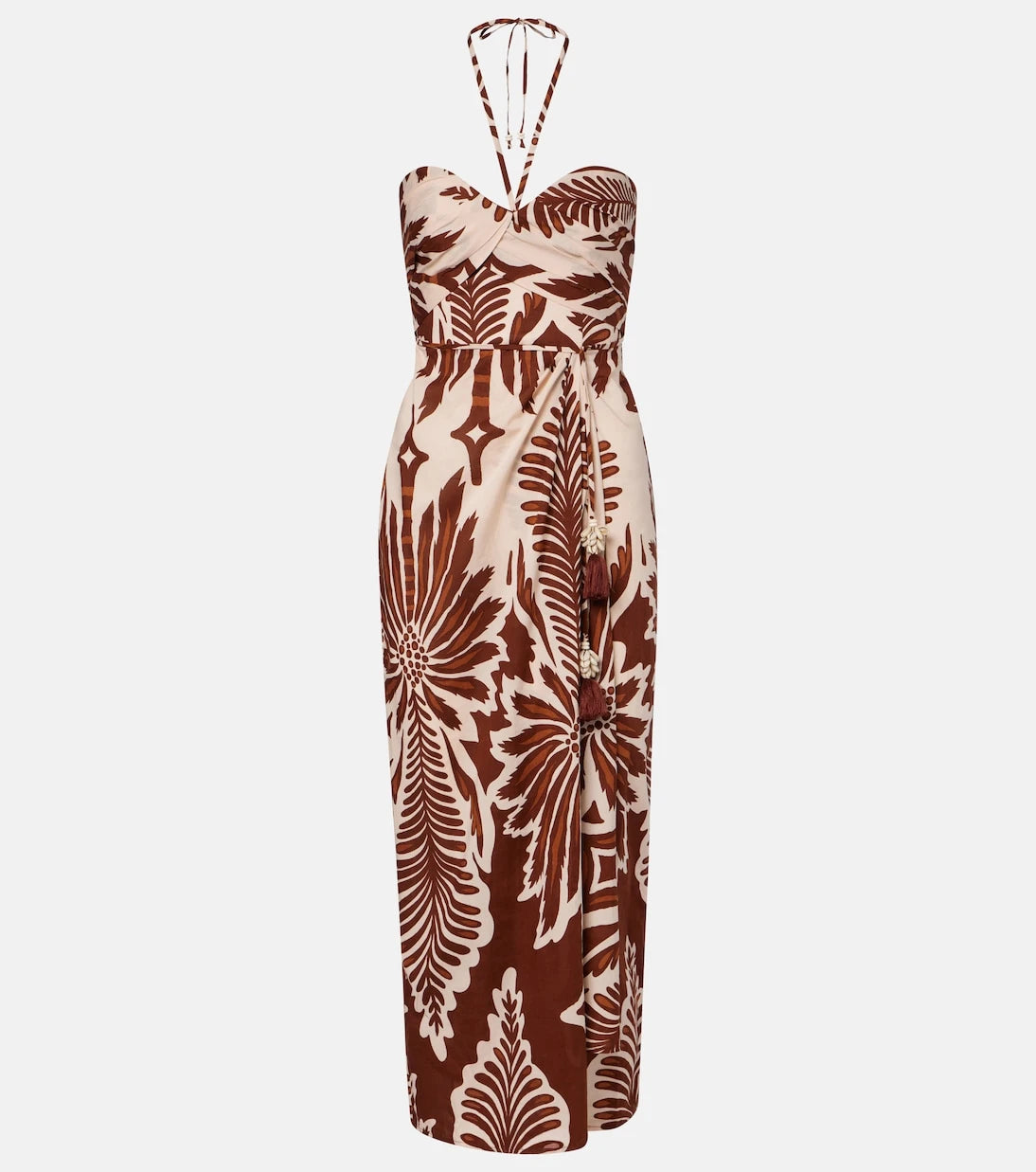 Poupette St Barth - Collina printed cotton midi dress