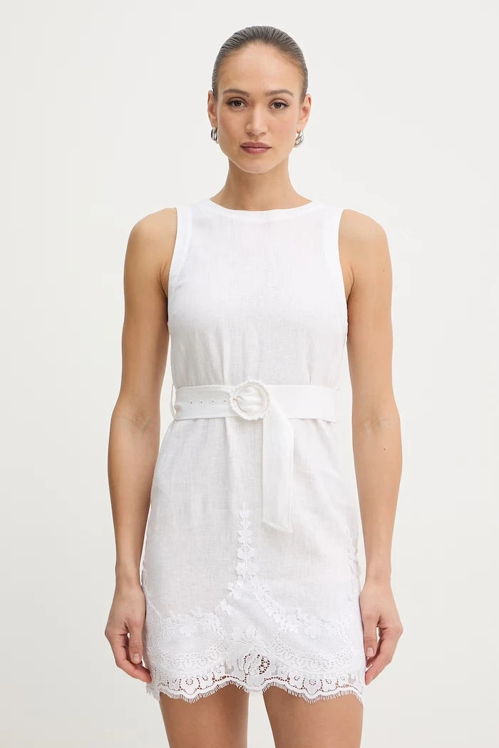 Twinset keten elbise