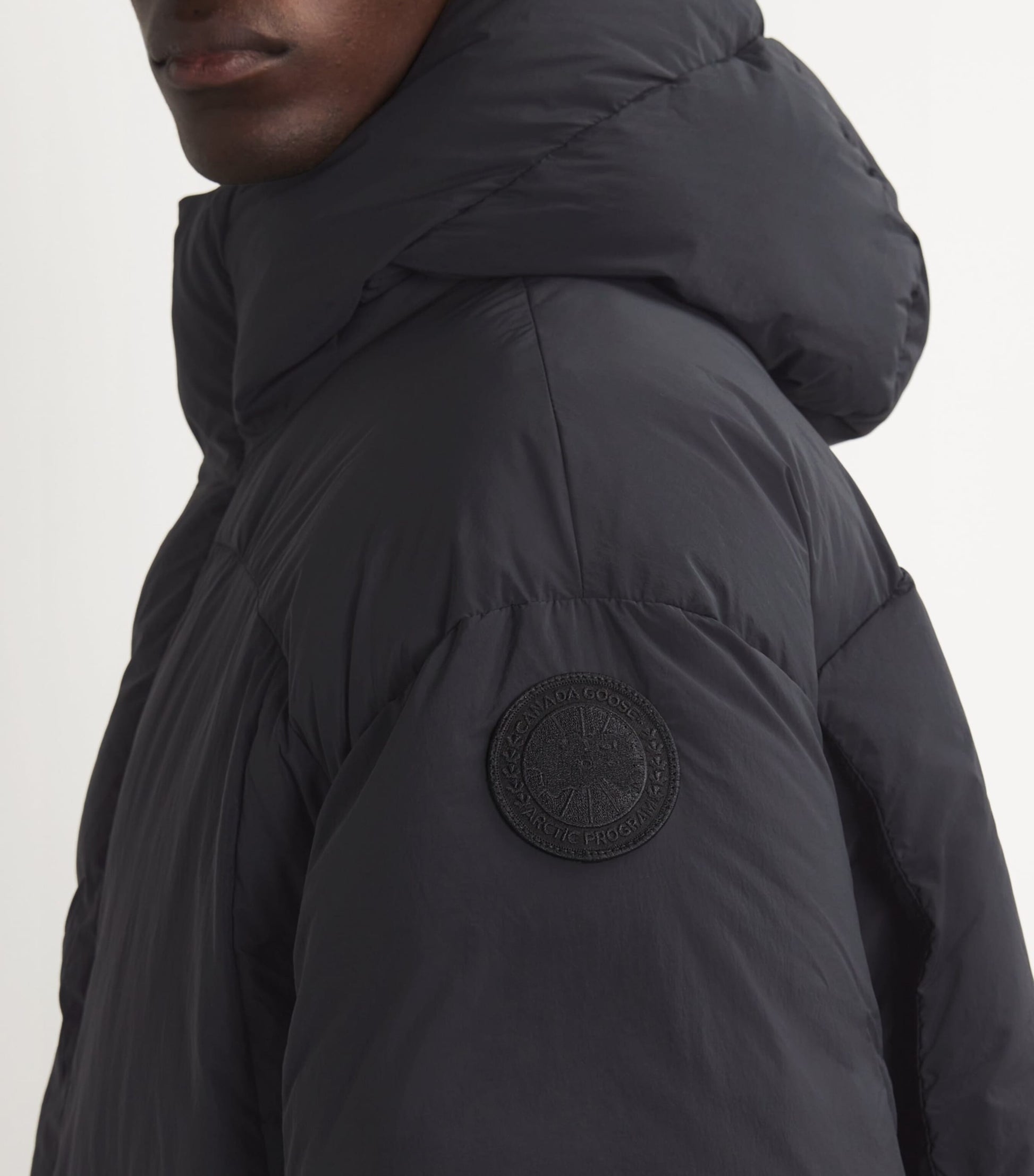 Black Down Wilu Puffer Jacket