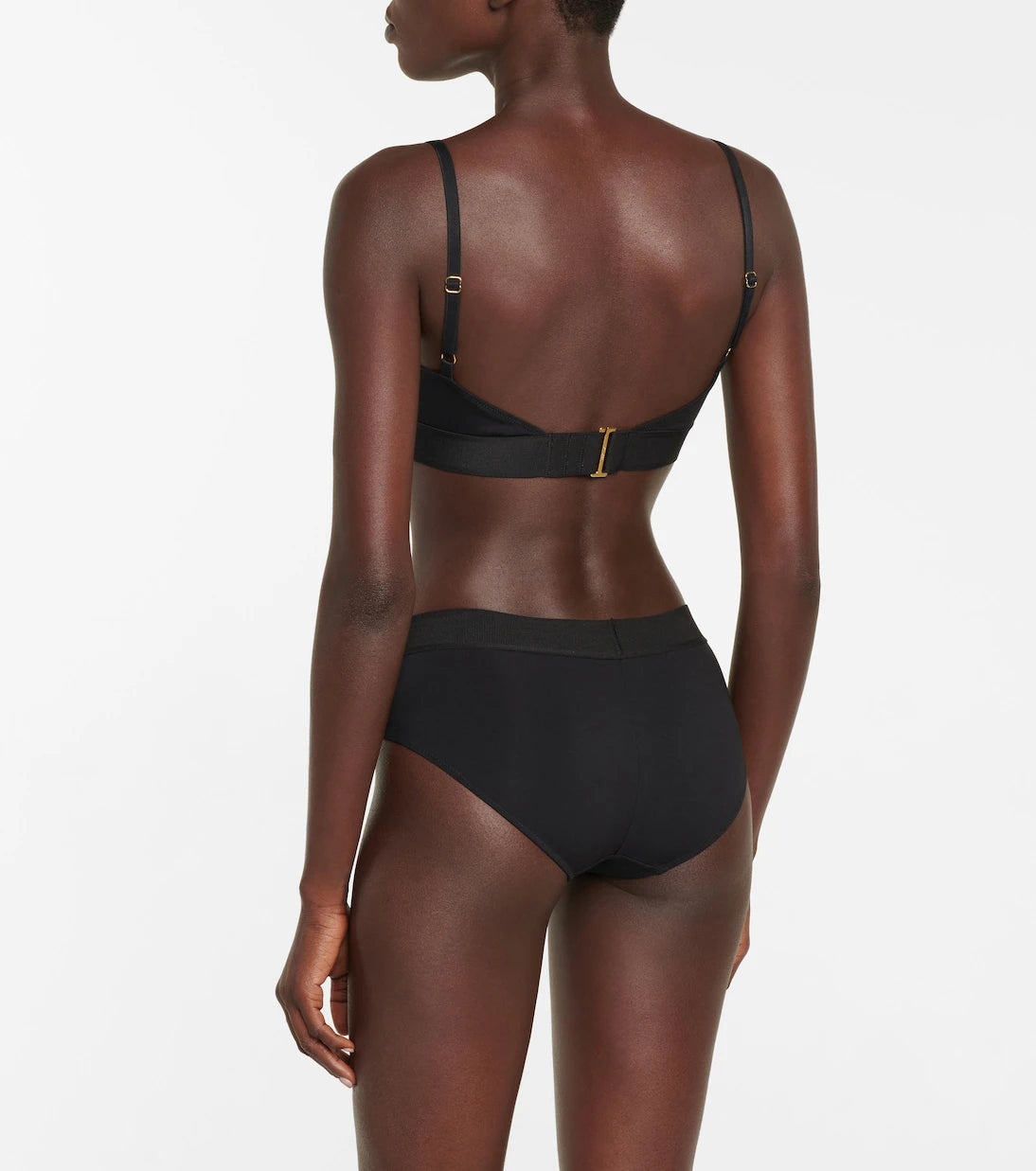 Tom Ford - Logo stretch-jersey triangle bra