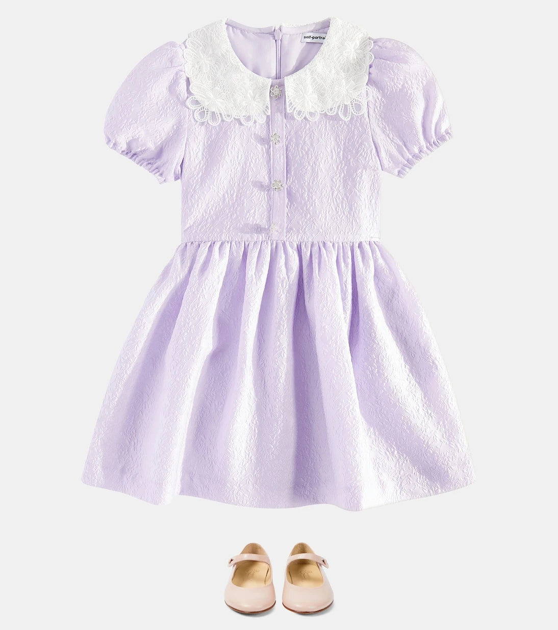 Self-Portrait Kids - Taffeta dress
