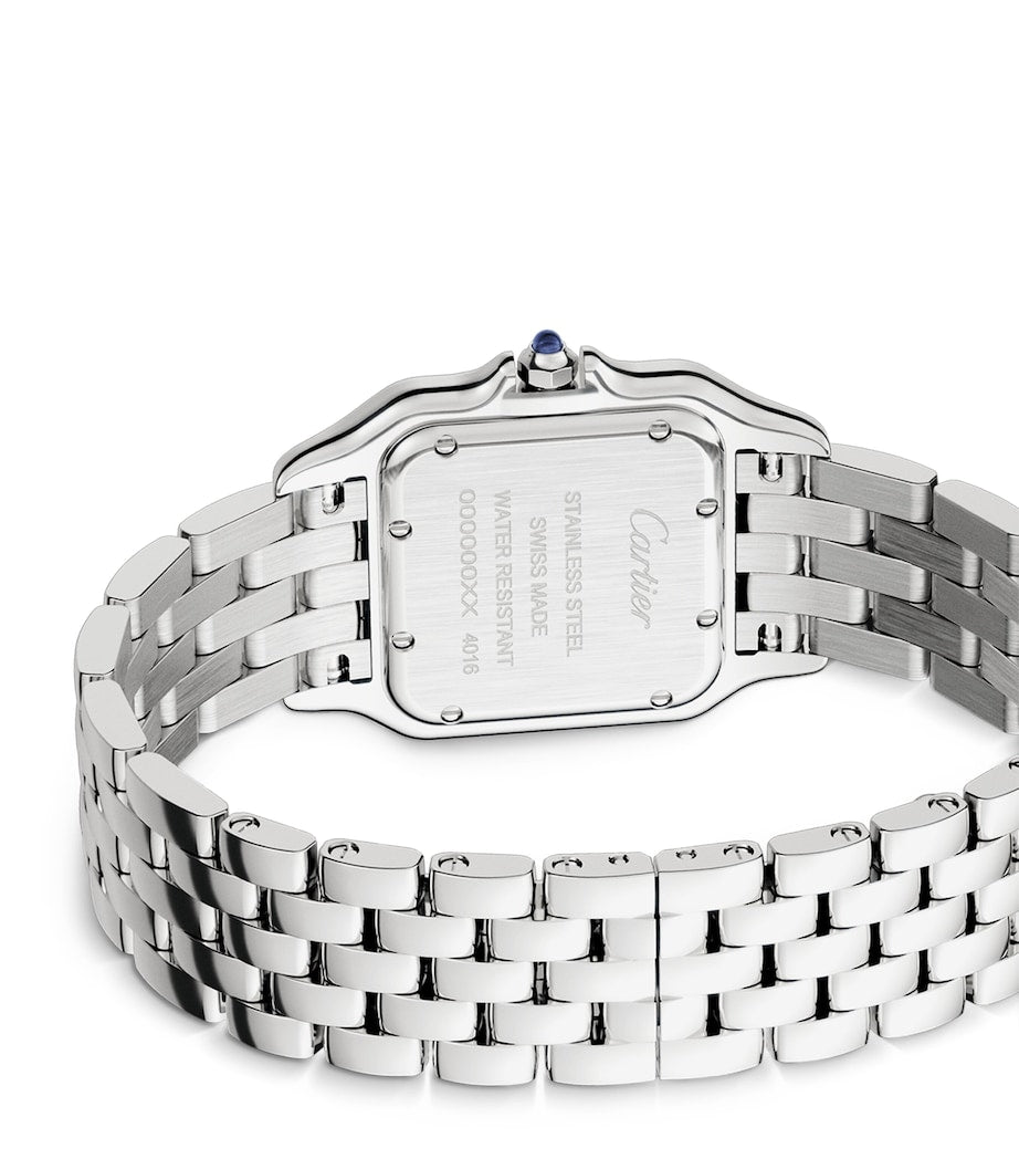 Medium Stainless Steel Panthère de Cartier Watch 27mm