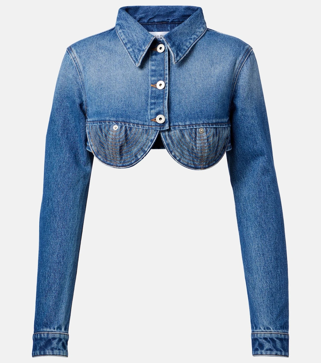 Jean Paul Gaultier - Cropped denim jacket