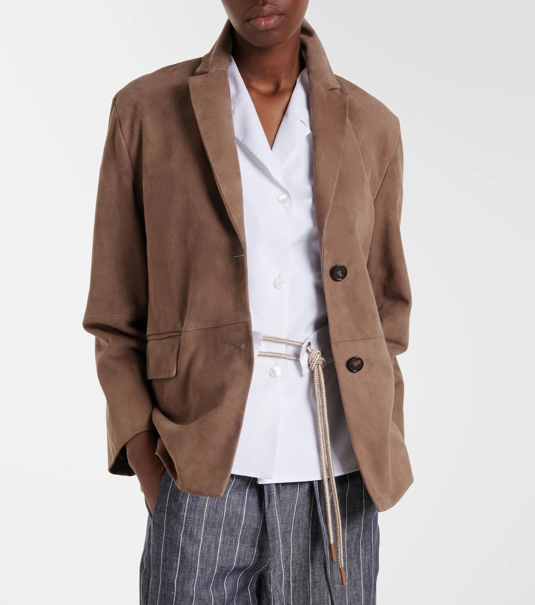 'S Max Mara - Anfora suede jacket