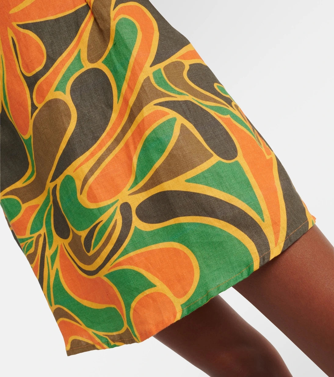 Faithfull - Ysla printed linen minidress