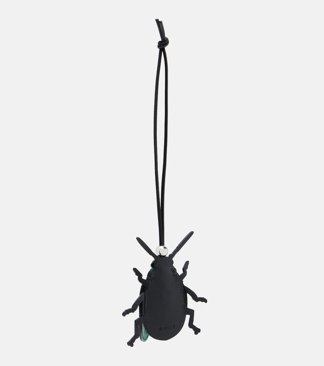 JW Anderson - Beetle metallic leather bag charm