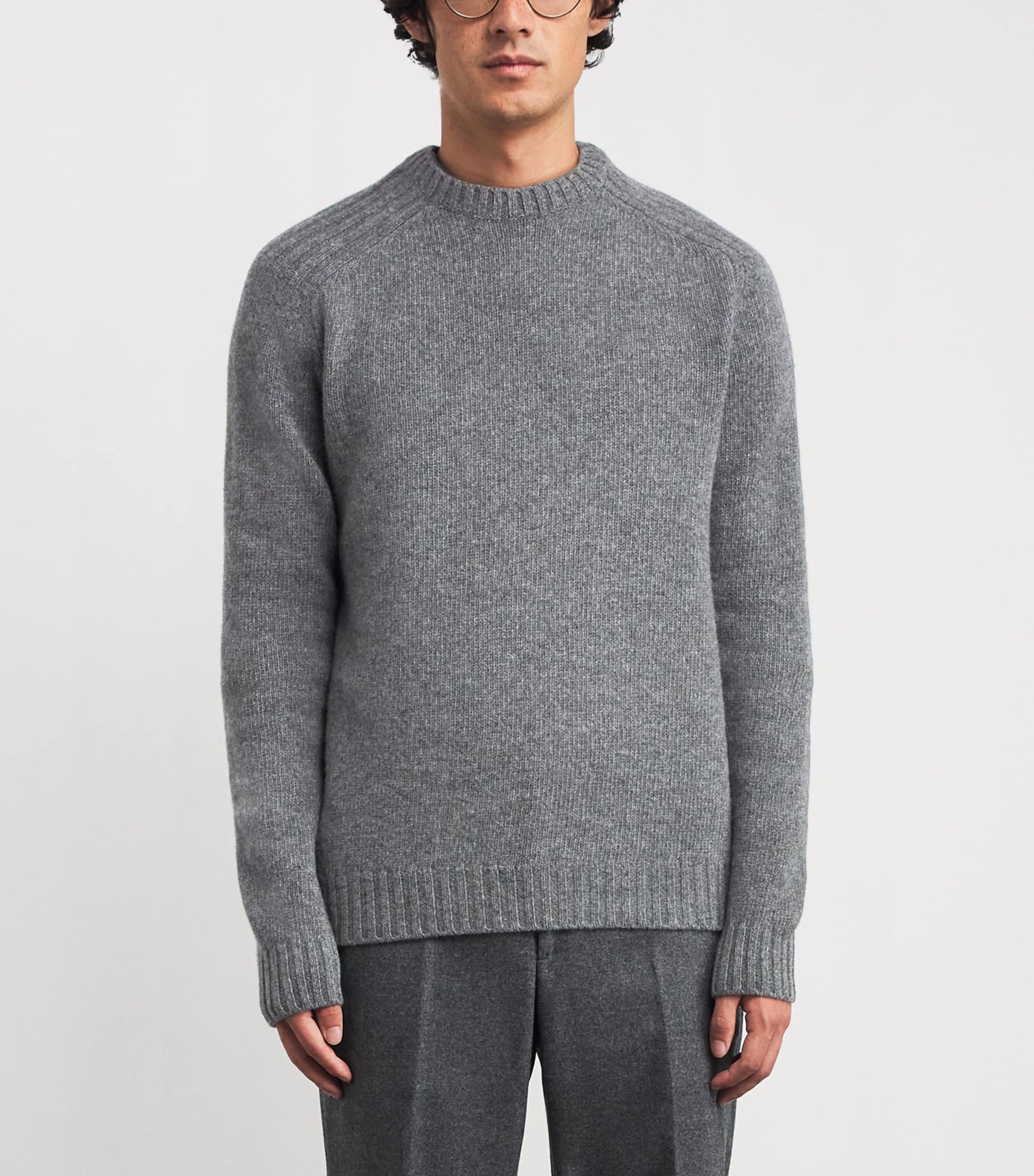 Grey Wool Sweater