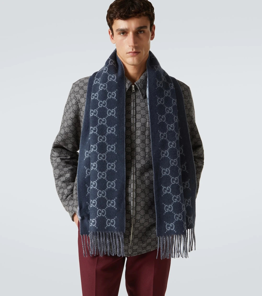 Gucci - GG cashmere scarf