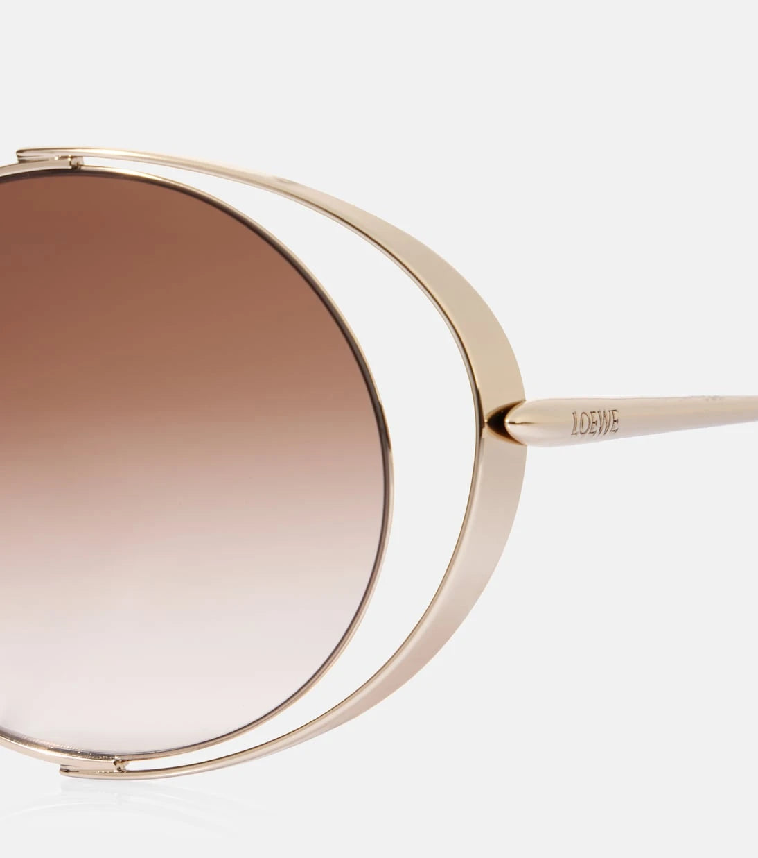 Loewe - نظارة شمسية دائرية مميزة