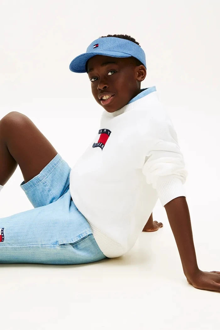 Tommy Hilfiger çocuk pamuk şapka