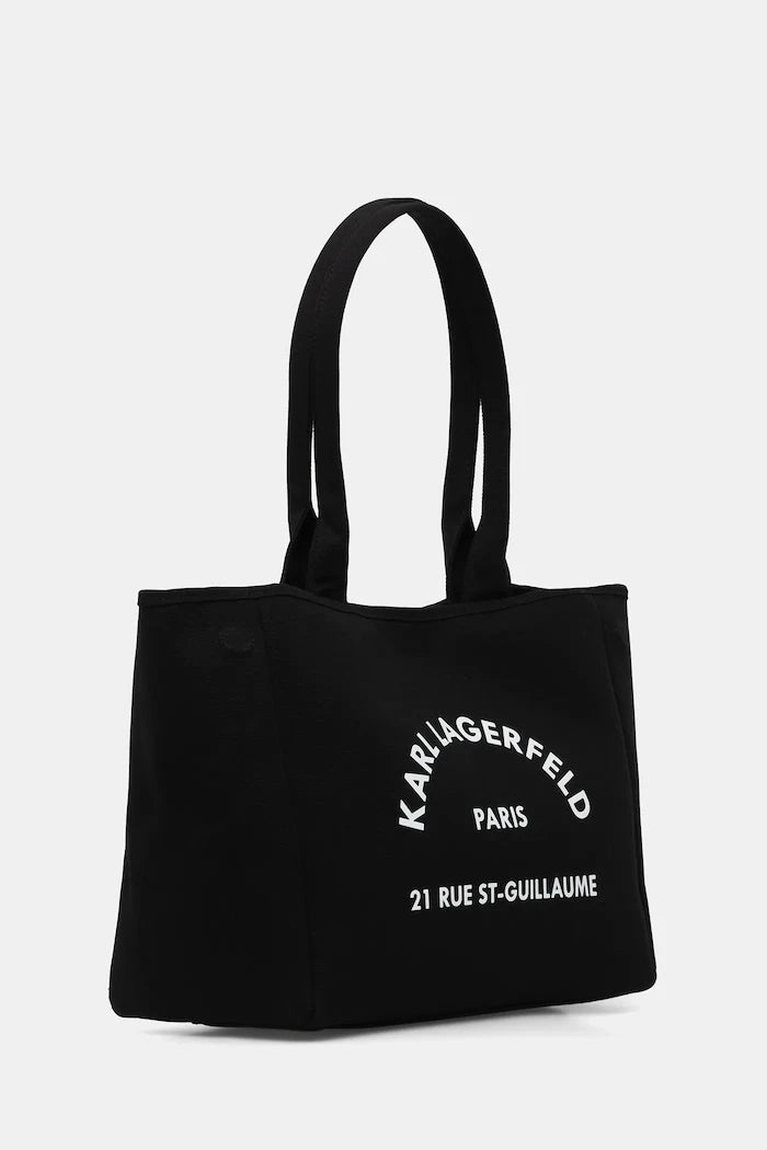 Karl Lagerfeld чанта дамска от памук K/RSG