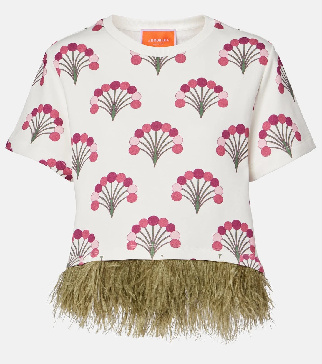 La DoubleJ - La Scala printed cotton jersey T-shirt