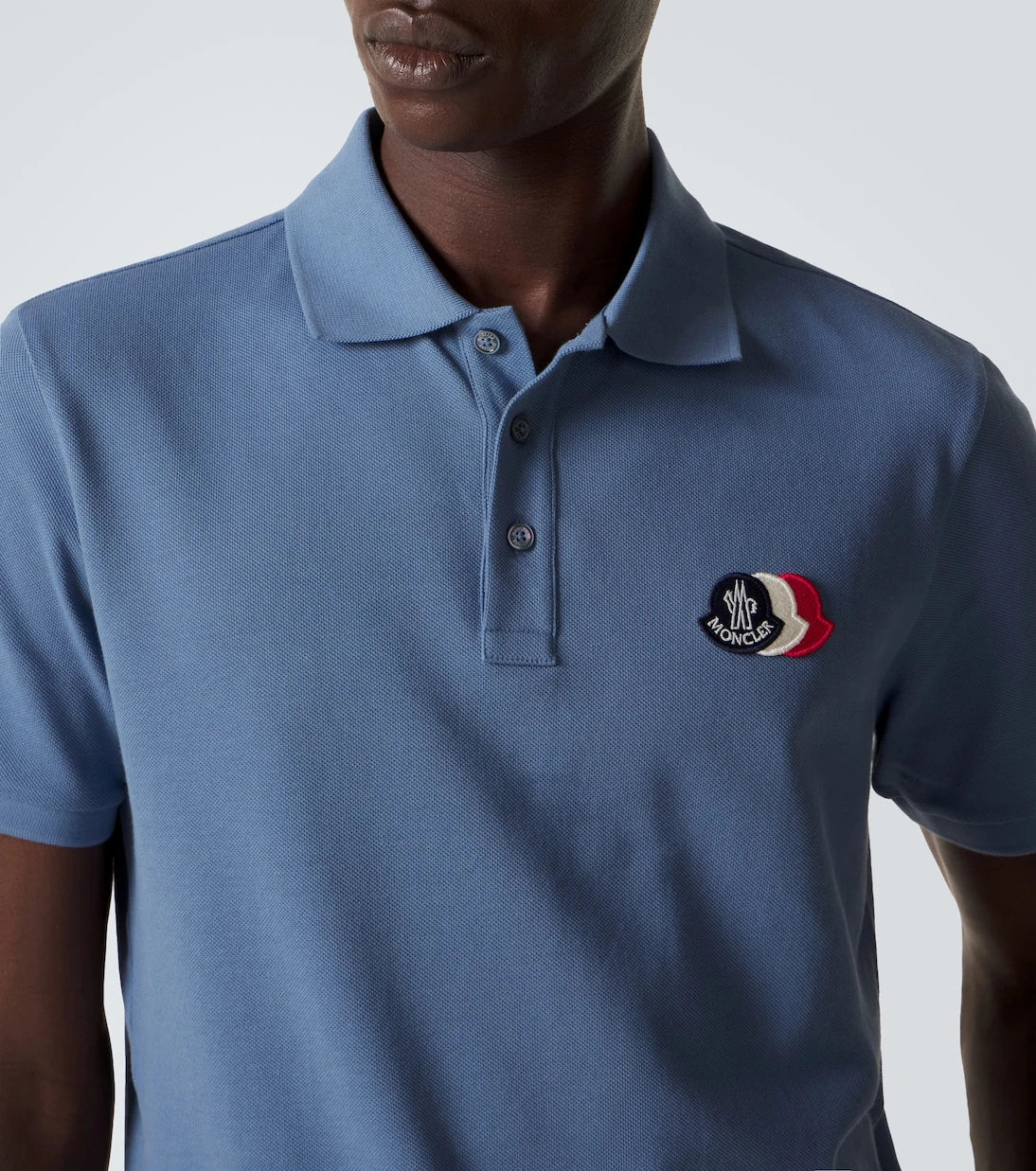 Moncler - Logo cotton piqué polo shirt