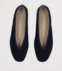 Le Monde Beryl Navy Suede Luna Ballet Flats