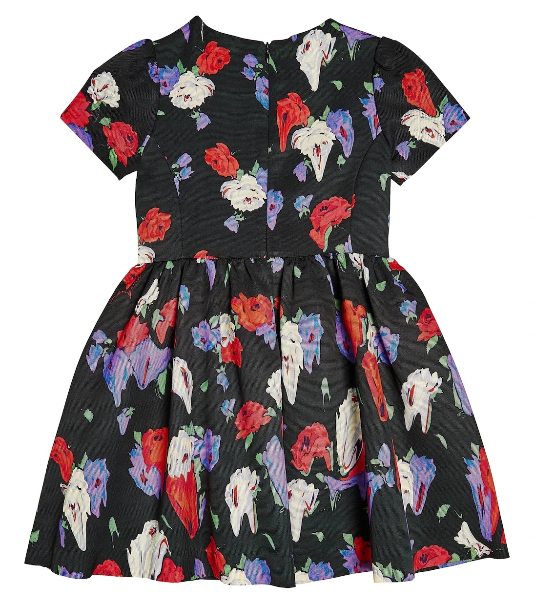 Moschino Kids - Floral cotton-blend dress