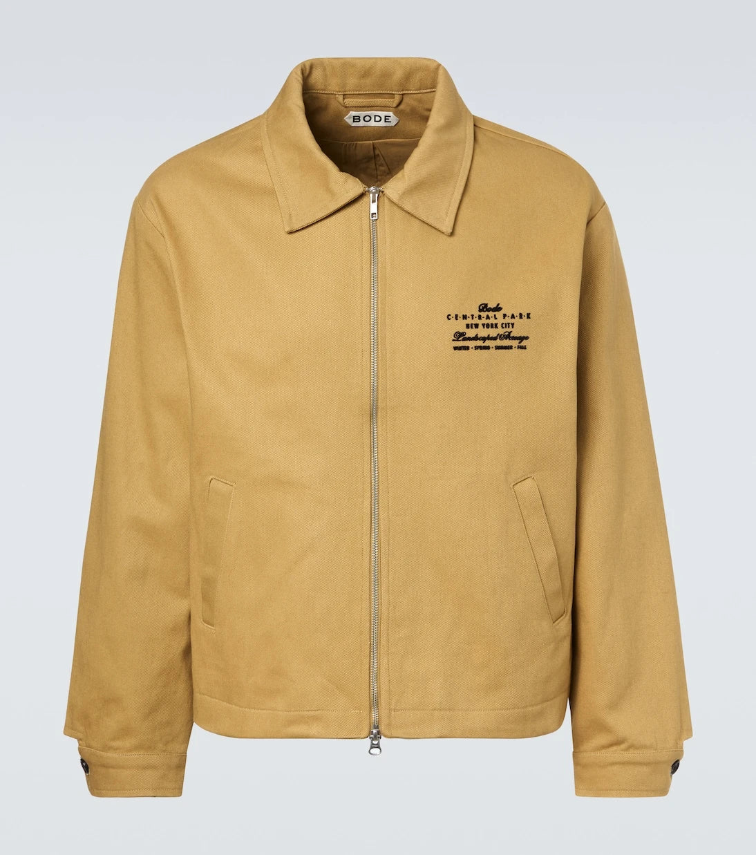 Bode - Central Park cotton blouson jacket