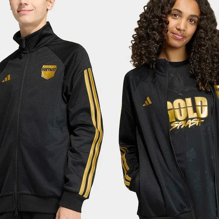 adidas суичър с цип за деца FORTNITE
