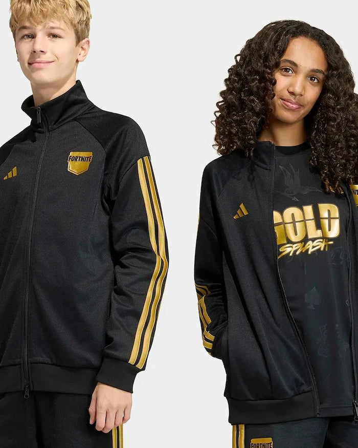çocuklar için fermuarlı adidas FORTNITE sweatshirt
