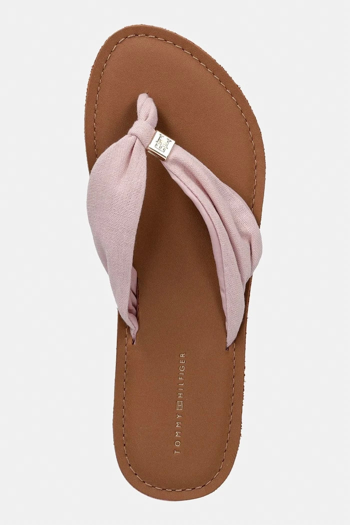 Tommy Hilfiger джапанки дамски TH LTR FOOTBED SUMMER SANDAL